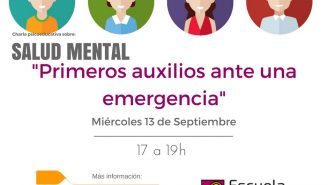 Charla psicoeducativa sobre salud mental 13 septiembre